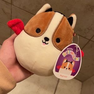 8” Squishmallow devil dog with tags